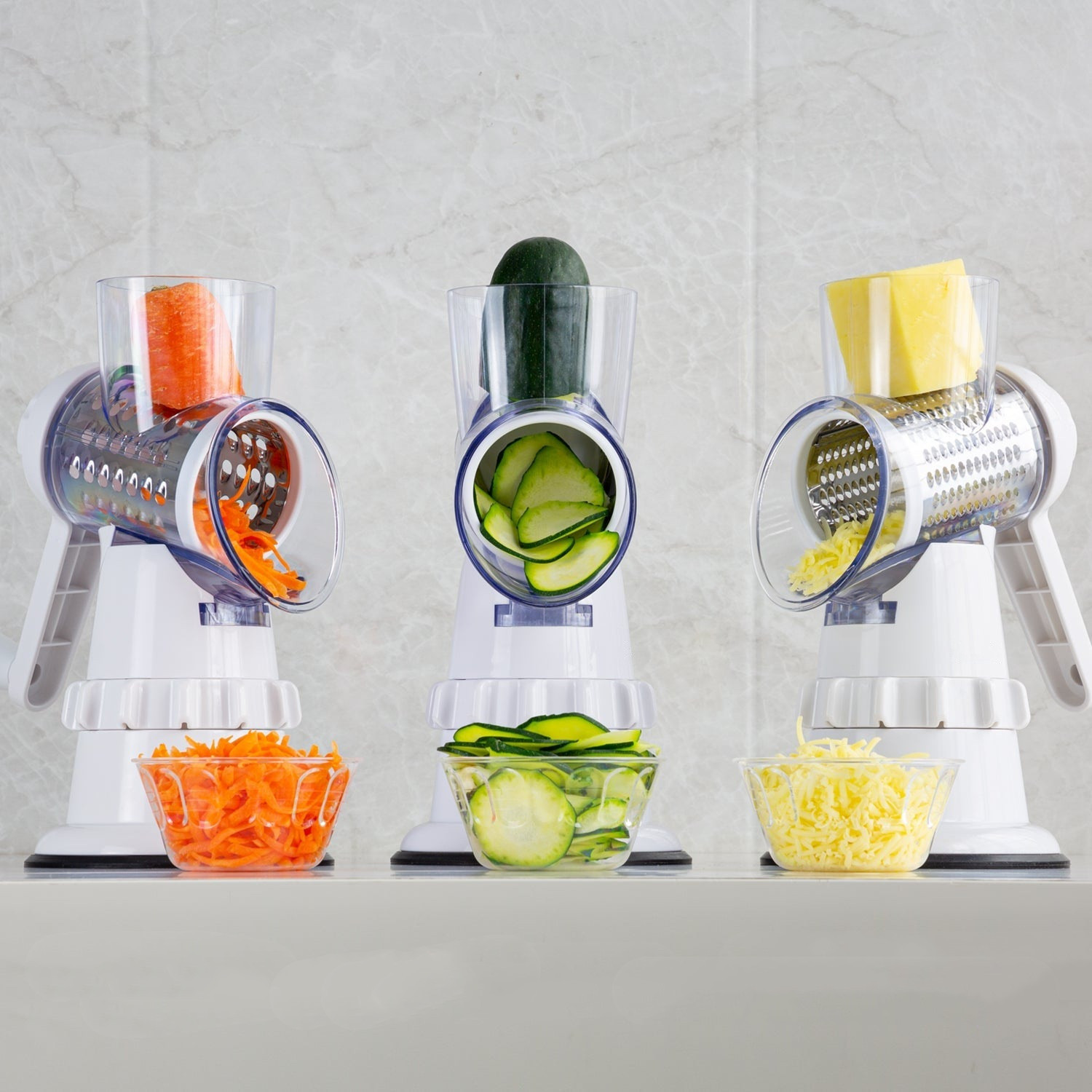 3 In 1 Vegetable Slicer Grater For Vegetable - Image 3