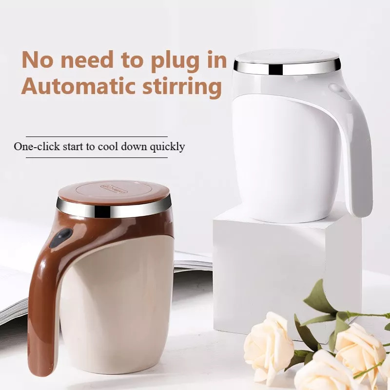 Rechargeable Automatic Stirring Cup, Coffee Cup. - Image 5